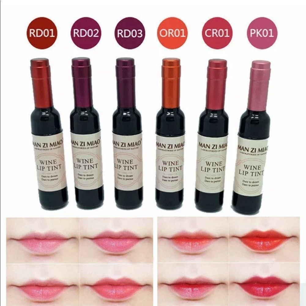 Lipstick Lip Gloss Water Proof in RD 01 - Picture 4 of 9